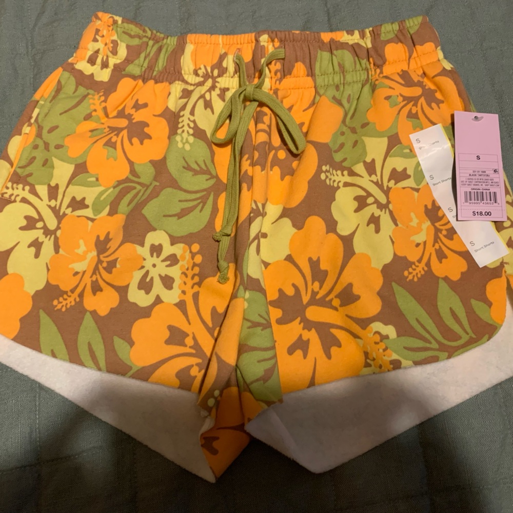 Floral wild fable shorts